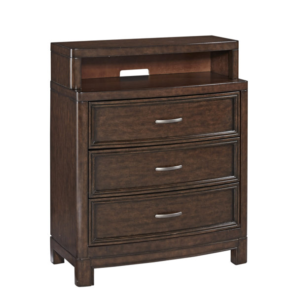 New Design Loomis 3 Drawer Media Chest By Alcott Hill Spacial Price