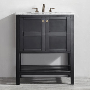 30 Inch Vanities Birch Lane Save Zara 30 Single Bathroom Vanity