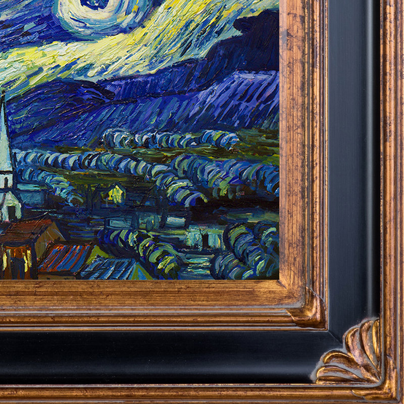 Vault W Artwork Starry Night By Vincent Van Gogh Painting On