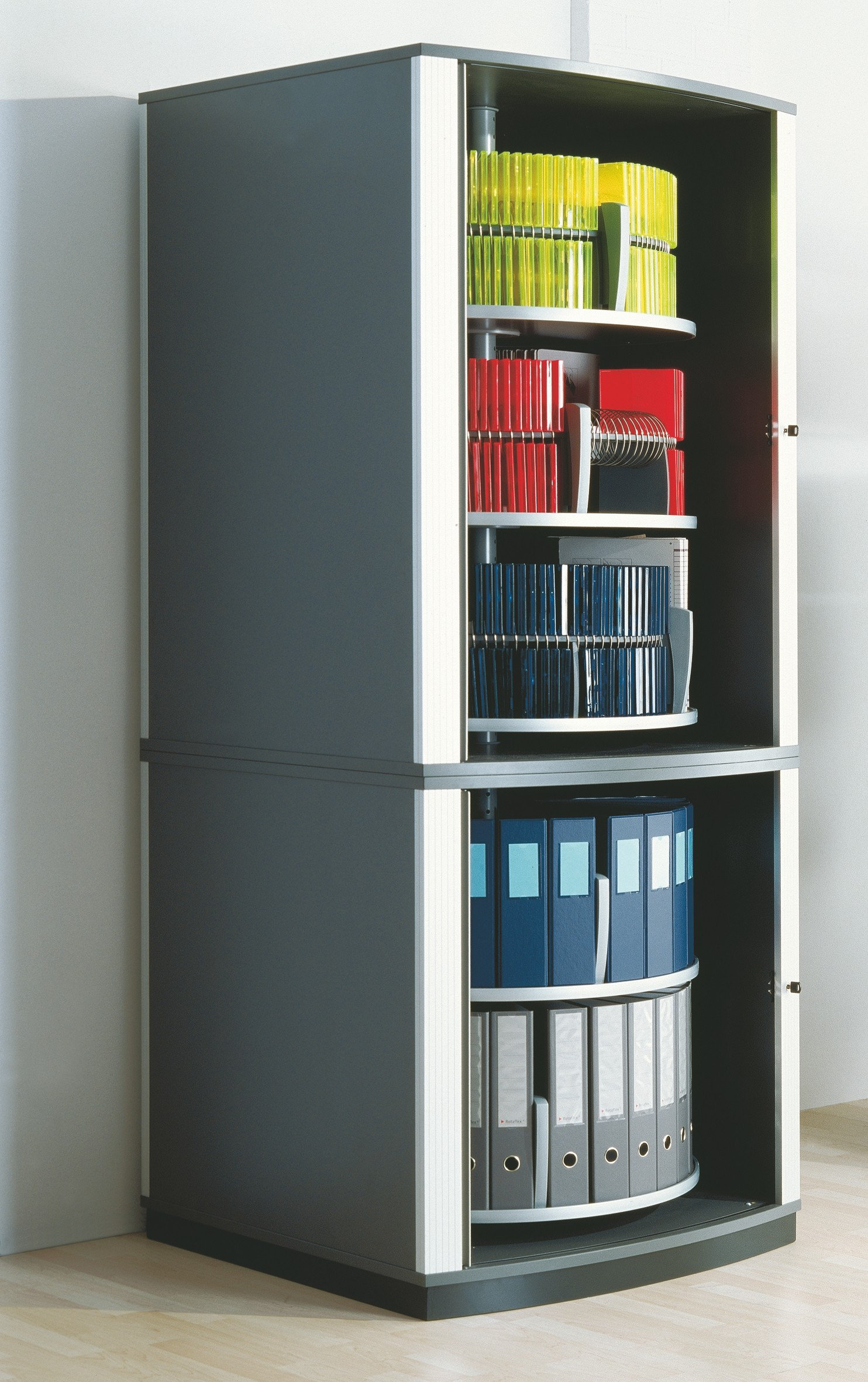 carousel storage racks on Moll 85 H X 36 W X 36 D Lockfile Binder And File Carousel Cabinet 5 Shelves Shelving Unit Wayfair