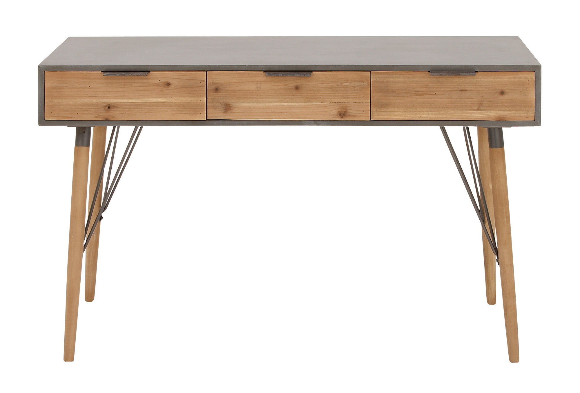 Berkman Wood And Metal Console Table Berkman Wood And Metal Console Table