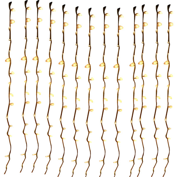 300 Bulb LED Curtain Light by The Holiday Aisle