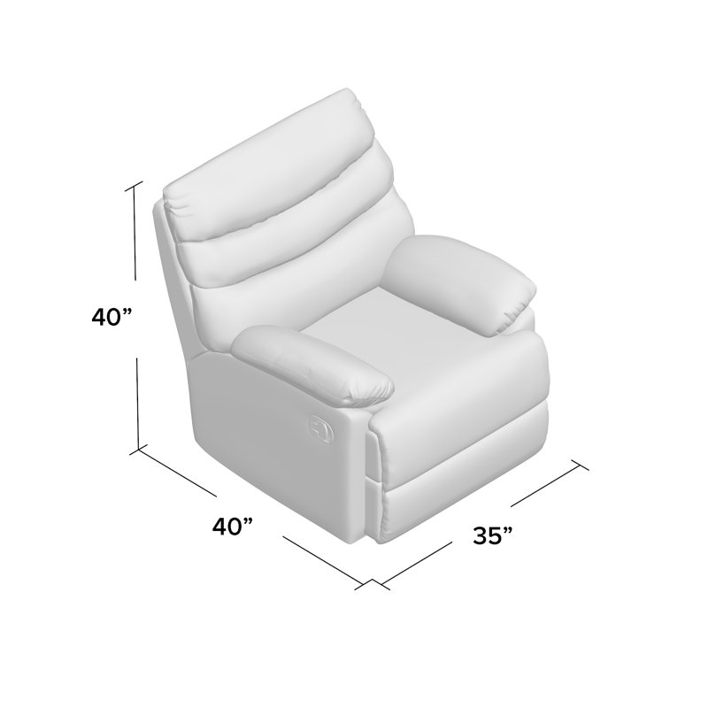 Zipcode Design Melany Manual Wall Hugger Recliner & Reviews Wayfair