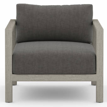 Franko Sonoma Teak Patio Chair With Cushions Allmodern Franko Sonoma Teak Patio Chair With