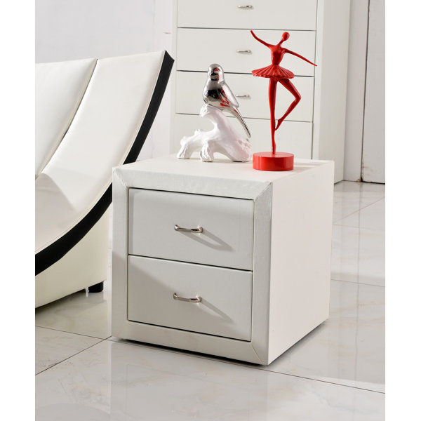 Container Dona 2 Drawer Nightstand Wayfair