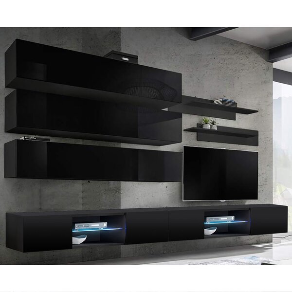 Leverette Floating Entertainment Center For TVs Up To 70