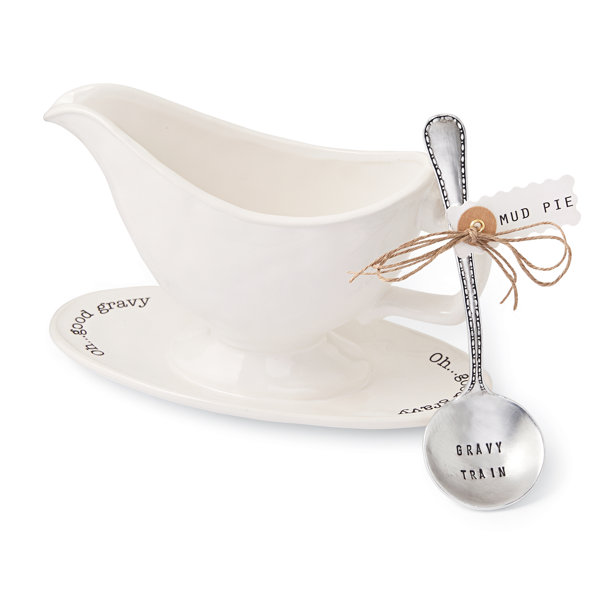 Circa 2 Piece Gravy Boat Set by Mud Pie™