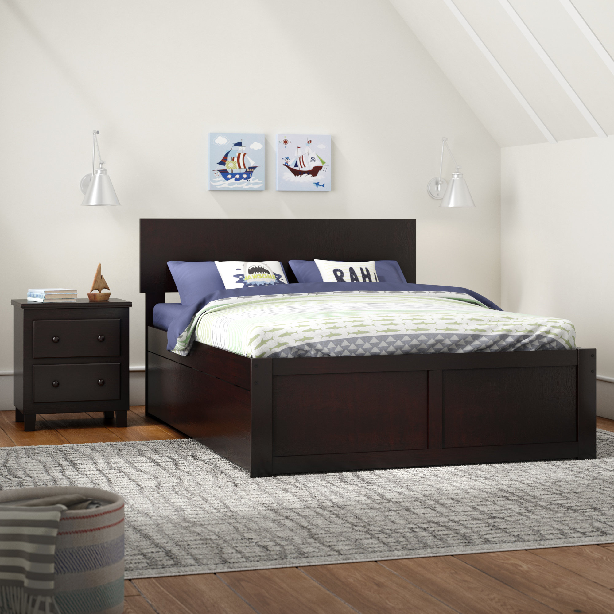 Viv Rae Liz Panel 2 Piece Bedroom Set Reviews Wayfair