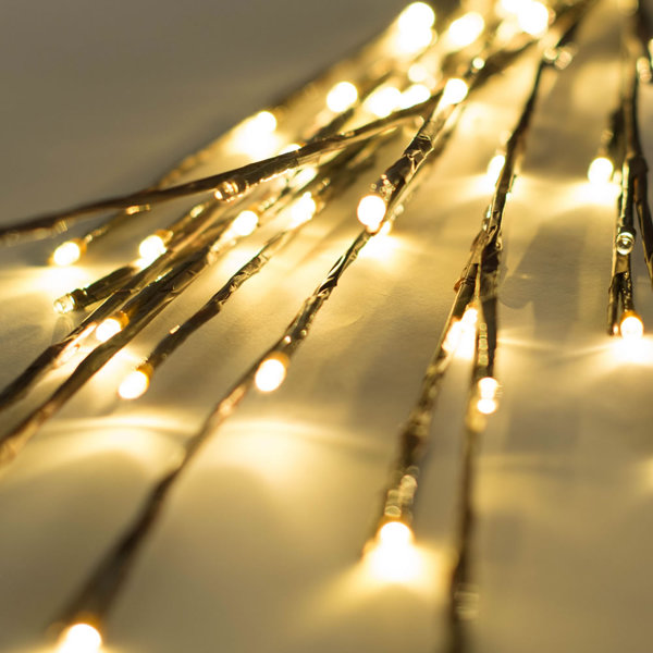 60 Light LED Wide Angle Twinkling Light by The Holiday Aisle