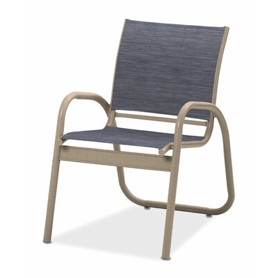 Telescope Casual Gardenella Stacking Patio Dining Chair Telescope Casual Seat Color Brooks Frame Color Textured Desert From Wayfair North America Daily Mail