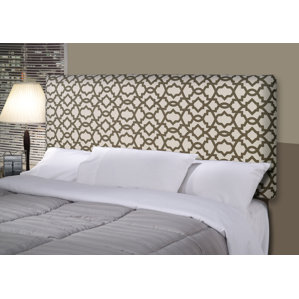 Devaney Upholstered Panel Headboard by Three Posts
