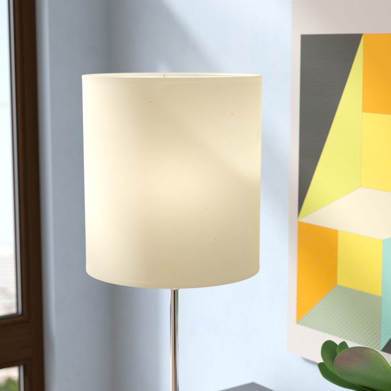 Laude Run 13 Linen Drum Lamp Shade Reviews Wayfair 13 Linen Drum Lamp Shade