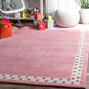 Audrey Pink Area Rug