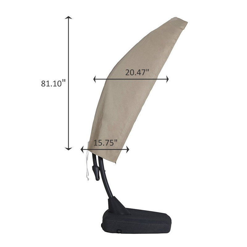 Symple Stuff Water Resistant Patio Umbrella Cover Reviews Wayfair Water Resistant Patio Umbrella Cover