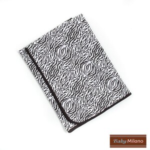 Baby Blanket in Zebra Print
