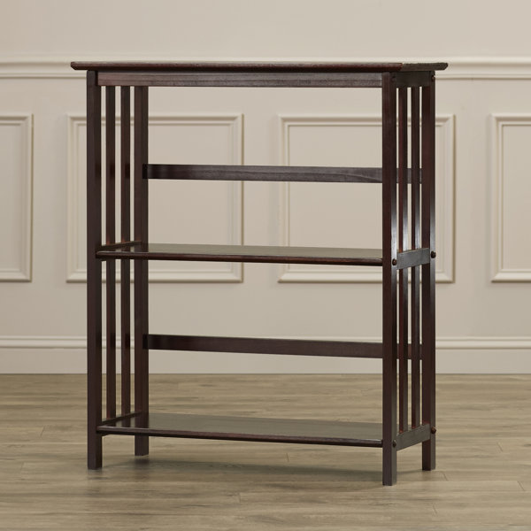 Quantock 3 Tier Standard Bookcase by Charlton Home