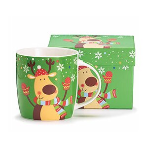 Reindeer in Mittens Mug (Set of 6)