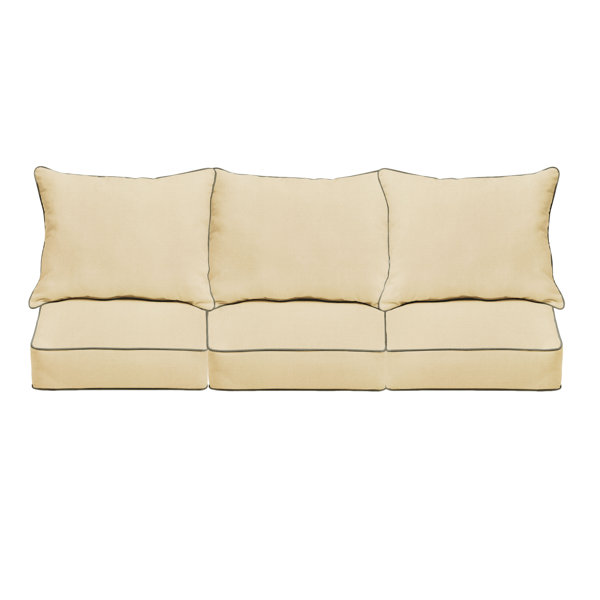 Sofa With Contrasting Piping Wayfair Sofa With Contrasting Piping Wayfair
