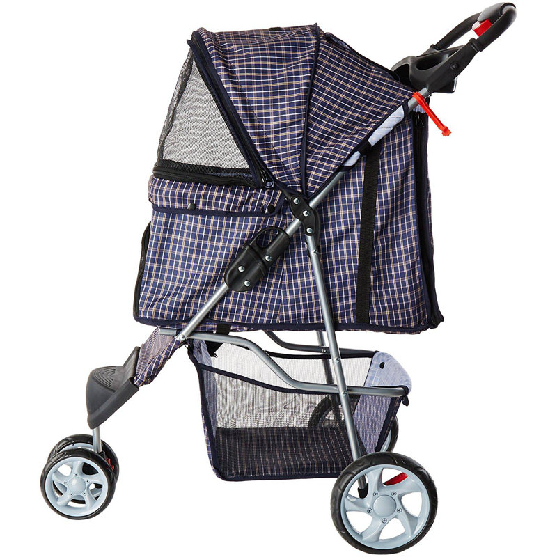 paws & pals folding pet stroller
