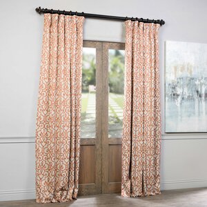 Tennessee Indoor Polyester Blackout Single Curtain Panel