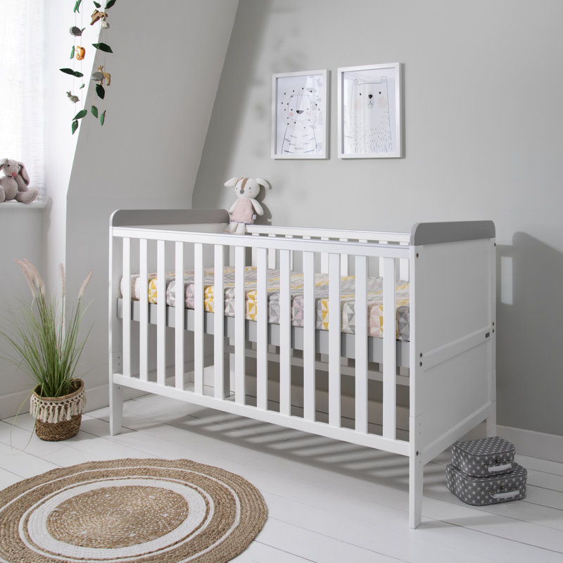 wayfair grey cot