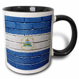 3D Rose National Flag of Guam Painted onto A Brick Wall Guamanian Towel 15 x 22 Multicolor
