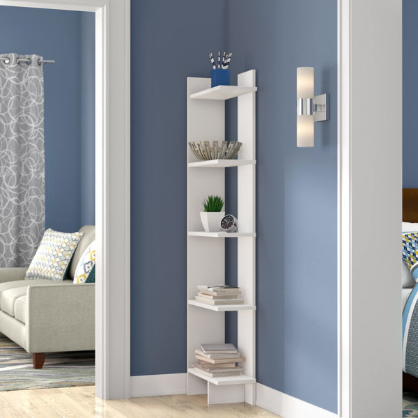 Lorena Ladder Corner Unit Bookcase by Latitude Run