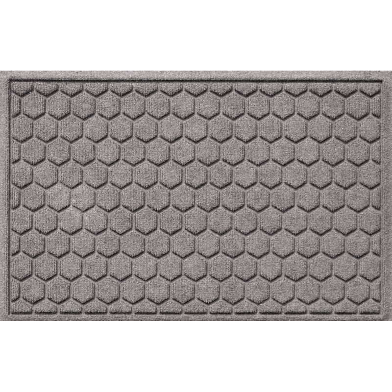 Beaupre Honeycomb 36 In X 24 In Non Slip Outdoor Door Mat