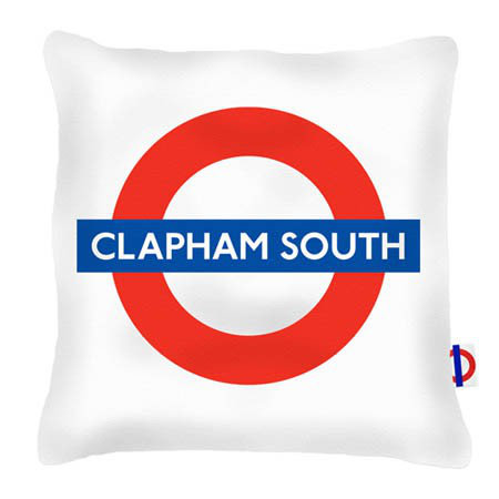 Gulf Breeze Clapham South Tube Station Cushion London Transport