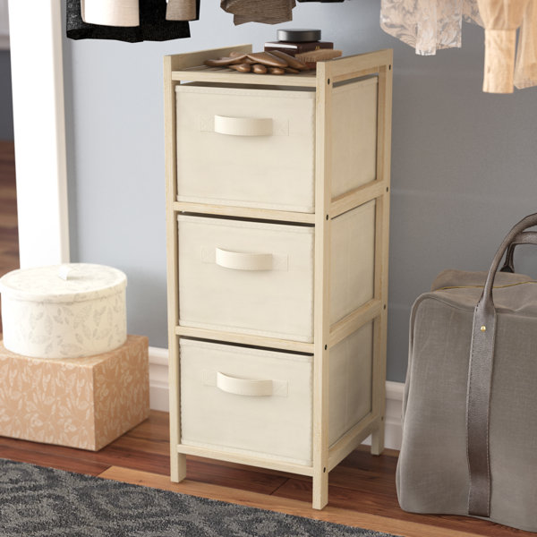 Palma Wood 3 Drawer Lingerie Chest by Rebrilliant