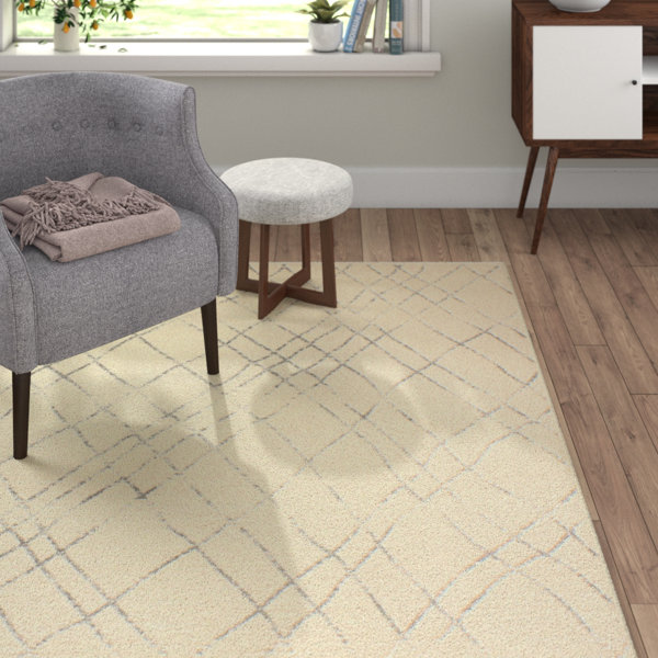 Danvers Ivory/Grey Area Rug by Langley Street