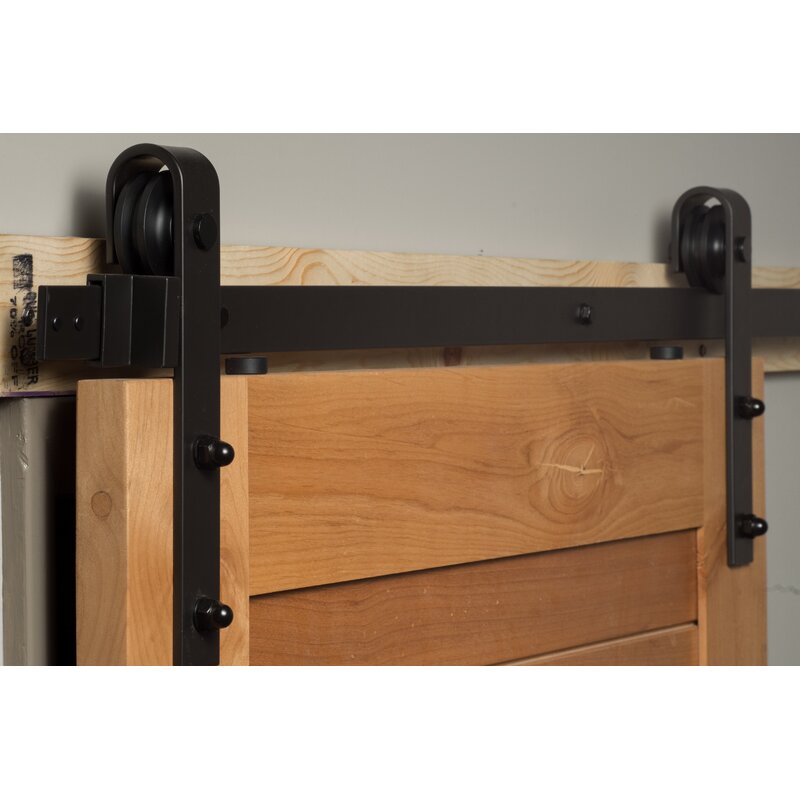 Sure Lochardware 72 In Sliding Barn Door Track And Hardware Kit