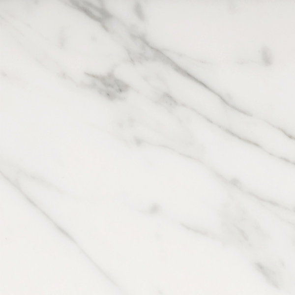 Natural Stone Marble 12 x 12 Field Tile in Bianco Nantes by Emser Tile