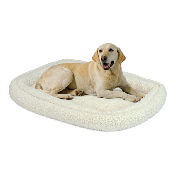 Albert Deluxe Fleece Double Bolster Bed by Tucker Murphy Pet