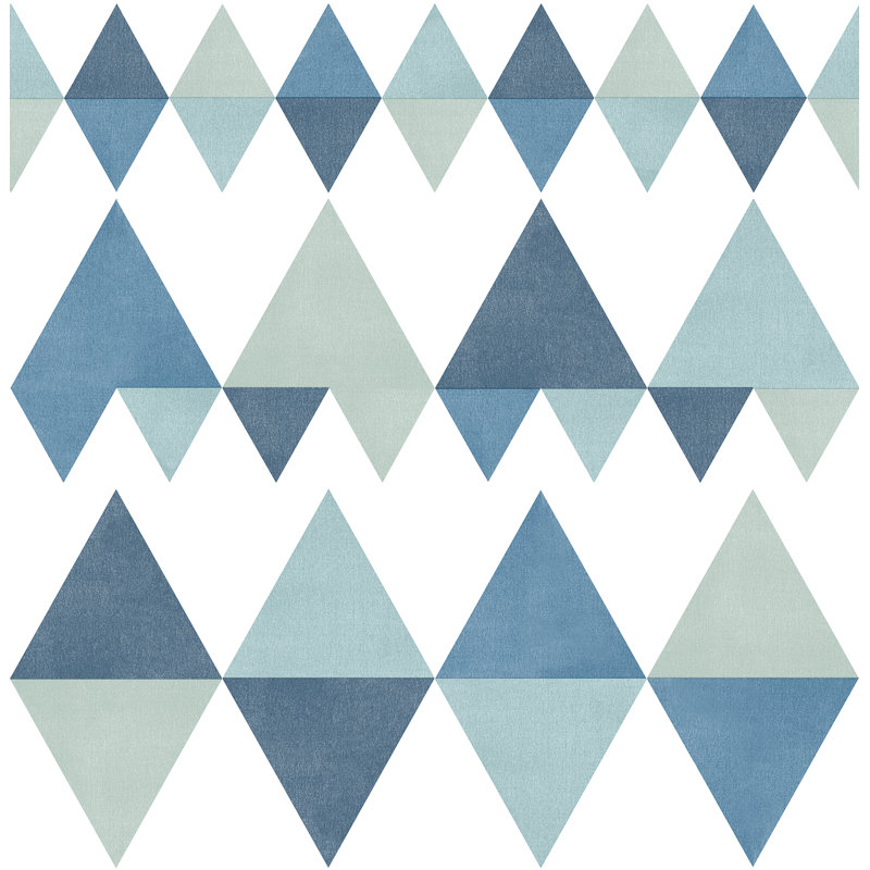 Newburn Geometric 33 L X 20 4 W Wallpaper Roll Allmodern