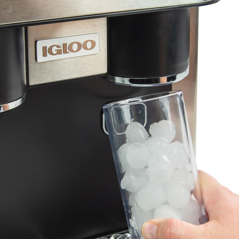 igloo water cooler with ice maker