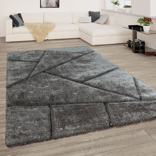 Wrought Studio Rug With Modern Geometric Pattern Pastel Rug With Modern Geometric Pattern