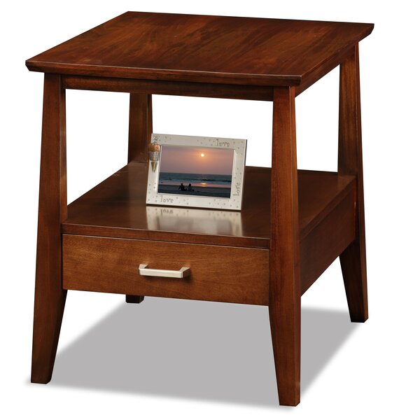 Hazleton End Table With Storage By Alcott Hill