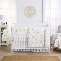 beige crib bedding set