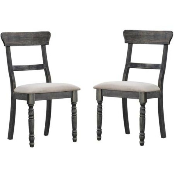 Simone Solid Wood Dining Chair (Set Of 2) By Ophelia & Co.