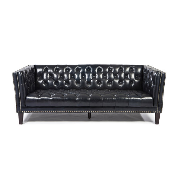 Miles Chesterfield Sofa By Canora Grey Best
