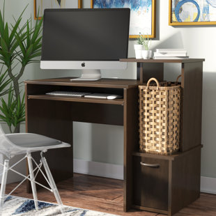Desk With Printer Storage Wayfair Everett Computer Desk