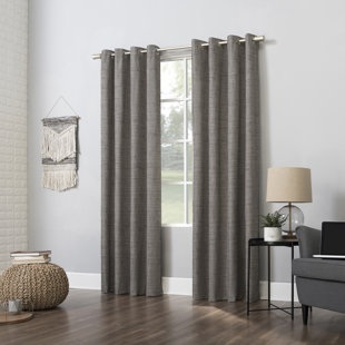 Lined Burlap Curtains Wayfair