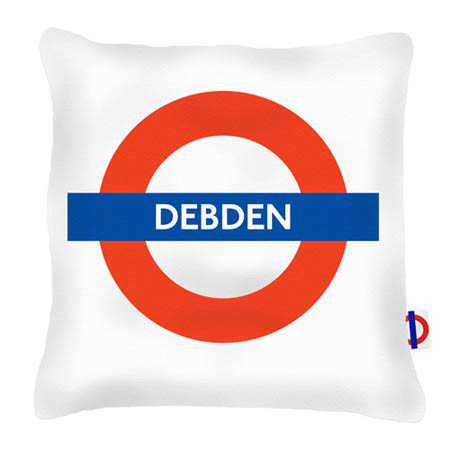 Gulf Breeze Debden Tube Station Cushion London Transport