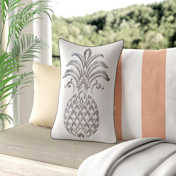 Wallpaper Beachcrest Home Java Pineapple Decorative Cotton Lumbar Pillow For Android