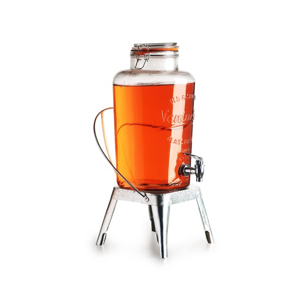 Timeless 2 Gal Hermetic Beverage Dispenser by Circle Glass