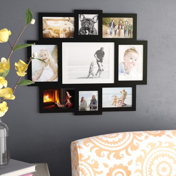 Pilger 9 Opening Central Wall Hanging Picture Frame by Latitude Run