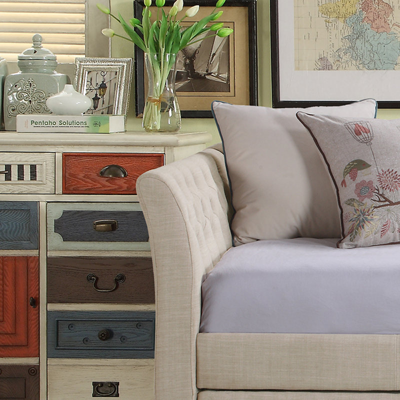 Three Posts Milligan Twin Daybed with Trundle & Reviews Wayfair