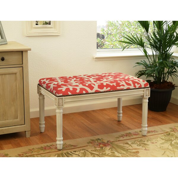 Toms Upholstered & Wood Bench By Highland Dunes