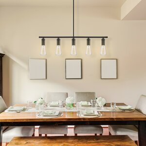 Chromeo 5-Light Kitchen Island Pendant